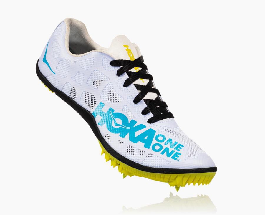 Spikes Atletismo Hoka One One Mujer Blancos - Rocket X - KCQE49827